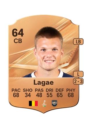 Lagae - 64 - Rare EA FC 27 card