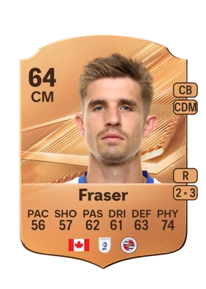 Fraser - 64 - Rare EA FC 27 card