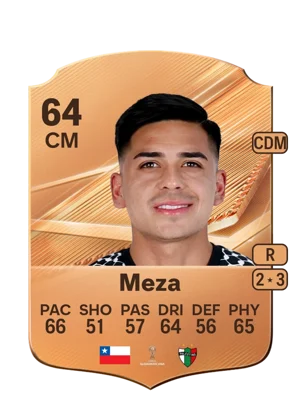 Meza - 64 - Rare EA FC 27 card