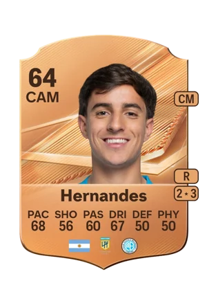 Hernandes - 64 - Rare EA FC 27 card