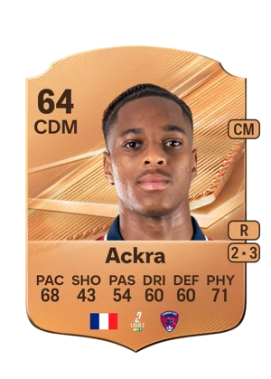 Ackra - 64 - Rare EA FC 27 card
