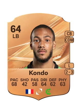 Kondo - 64 - Rare EA FC 27 card
