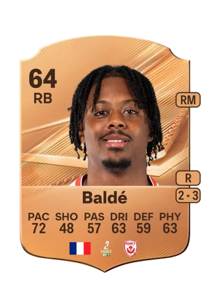 Baldé - 64 - Rare EA FC 27 card