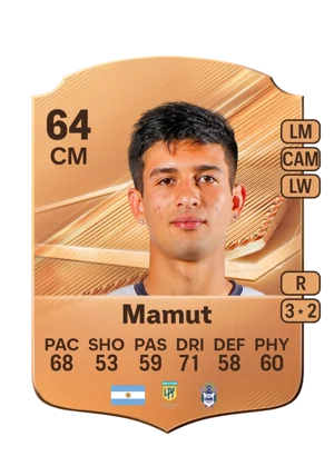 Mamut - 64 - Rare EA FC 27 card