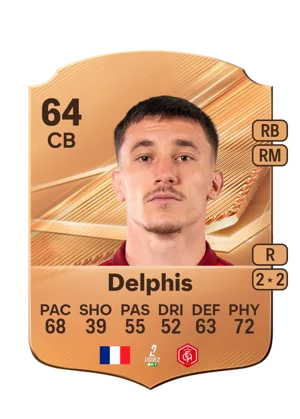 Delphis - 64 - Rare EA FC 27 card