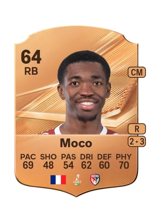Moco - 64 - Rare EA FC 27 card
