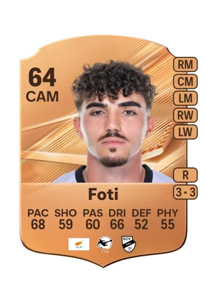 Foti - 64 - Rare EA FC 27 card
