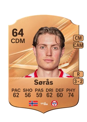 Sørås - 64 - Rare EA FC 27 card