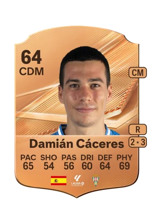 Damián Cáceres - 64 - Rare EA FC 27 card