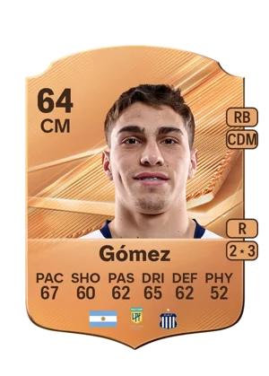 Gómez - 64 - Rare EA FC 27 card
