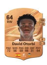 David Otorbi - 64 - Rare