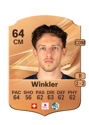 Winkler - 64 - Rare EA FC 27 card