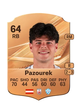 Pazourek - 64 - Rare EA FC 27 card