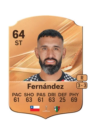 Fernández - 64 - Rare EA FC 27 card