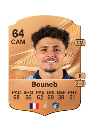 Bouneb - 64 - Rare EA FC 27 card