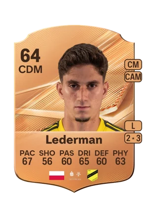 Lederman - 64 - Rare EA FC 27 card