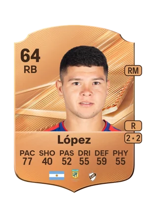 López - 64 - Rare EA FC 27 card