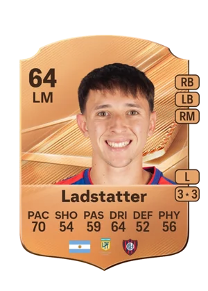 Ladstatter - 64 - Rare EA FC 27 card