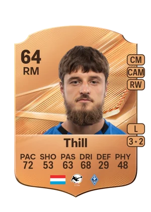 Thill - 64 - Rare EA FC 27 card