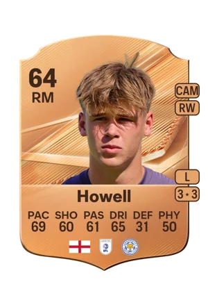 Howell - 64 - Rare EA FC 27 card