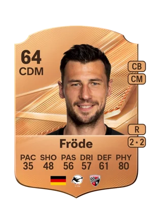 Fröde - 64 - Rare EA FC 27 card