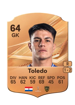 Toledo - 64 - Rare EA FC 27 card