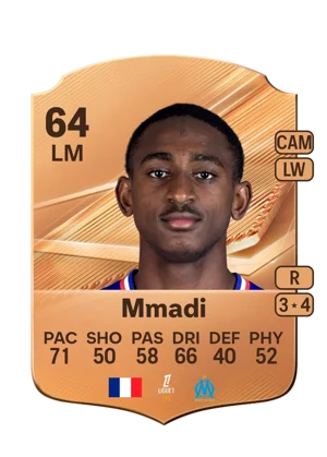 Mmadi - 64 - Rare EA FC 27 card