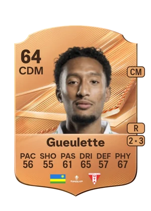 Gueulette - 64 - Rare EA FC 27 card