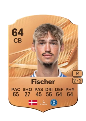 Fischer - 64 - Rare EA FC 27 card