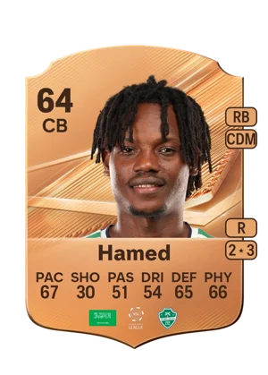 Hamed - 64 - Rare EA FC 27 card
