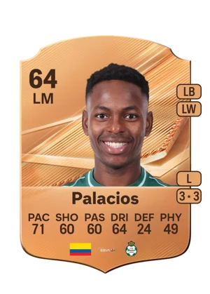 Palacios - 64 - Rare EA FC 27 card