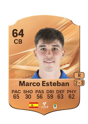 Marco Esteban - 64 - Rare EA FC 27 card