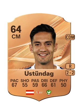 Üstündag - 64 - Rare EA FC 27 card