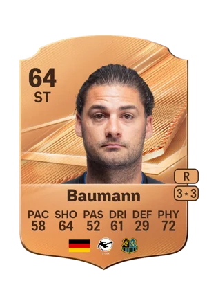 Baumann - 64 - Rare EA FC 27 card