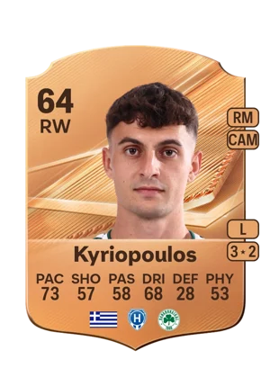 Kyriopoulos - 64 - Rare EA FC 27 card