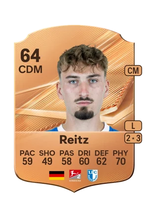 Reitz - 64 - Rare EA FC 27 card