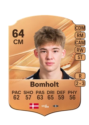 Bomholt - 64 - Rare EA FC 27 card
