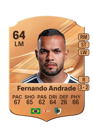 Fernando Andrade - 64 - Rare EA FC 27 card