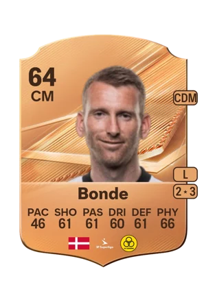 Bonde - 64 - Rare EA FC 27 card