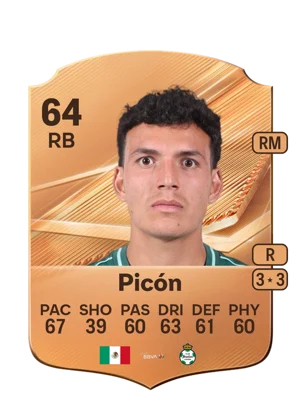 Picón - 64 - Rare EA FC 27 card
