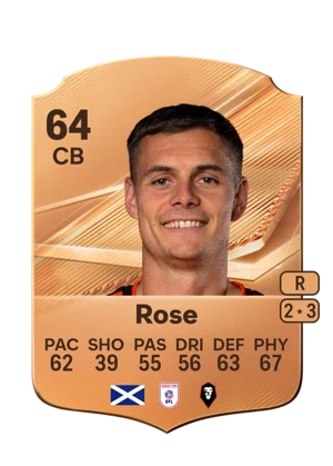 Rose - 64 - Rare EA FC 27 card