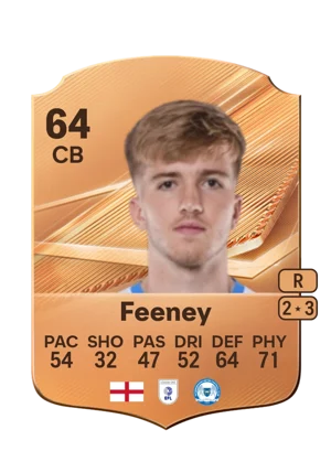 Feeney - 64 - Rare EA FC 27 card