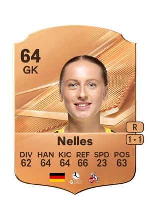 Nelles - 64 - Rare EA FC 27 card