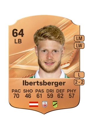 Ibertsberger - 64 - Rare EA FC 27 card