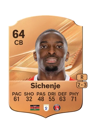 Sichenje - 64 - Rare EA FC 27 card