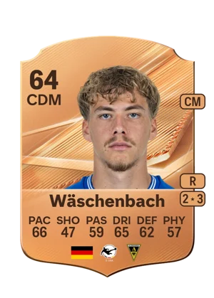 Wäschenbach - 64 - Rare EA FC 27 card