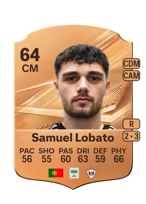 Samuel Lobato - 64 - Rare EA FC 27 card