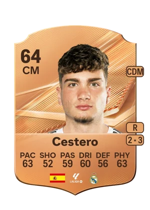 Cestero - 64 - Rare EA FC 27 card