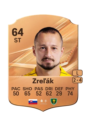 Zreľák - 64 - Rare EA FC 27 card