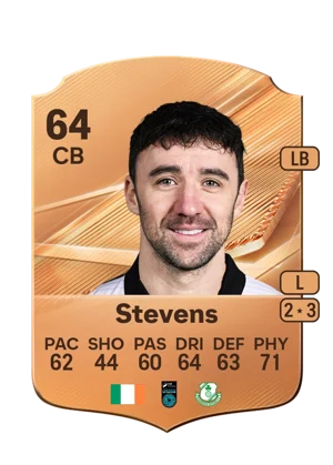 Stevens - 64 - Rare EA FC 27 card